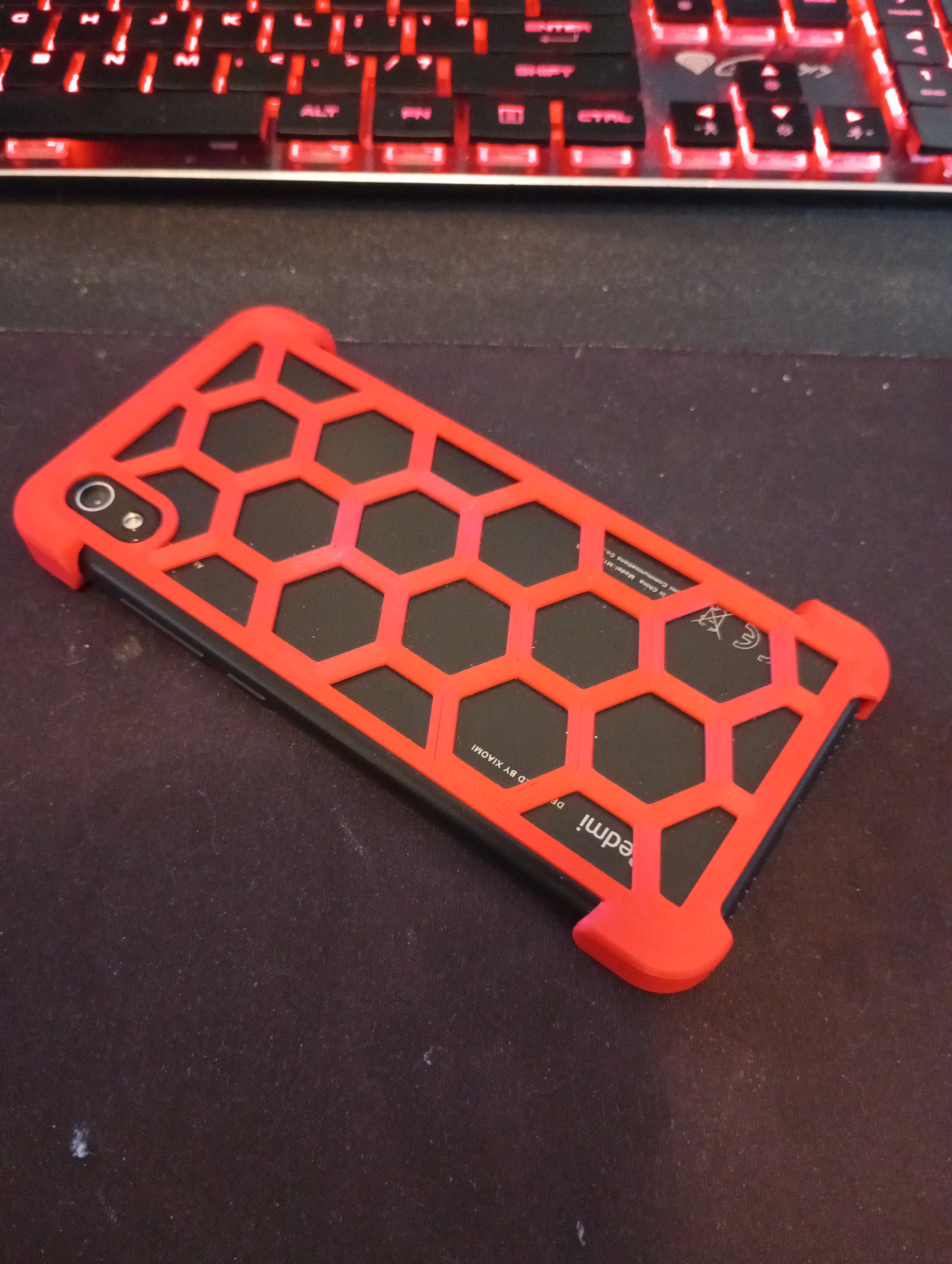 Redmi 7A Minimal Hex Case