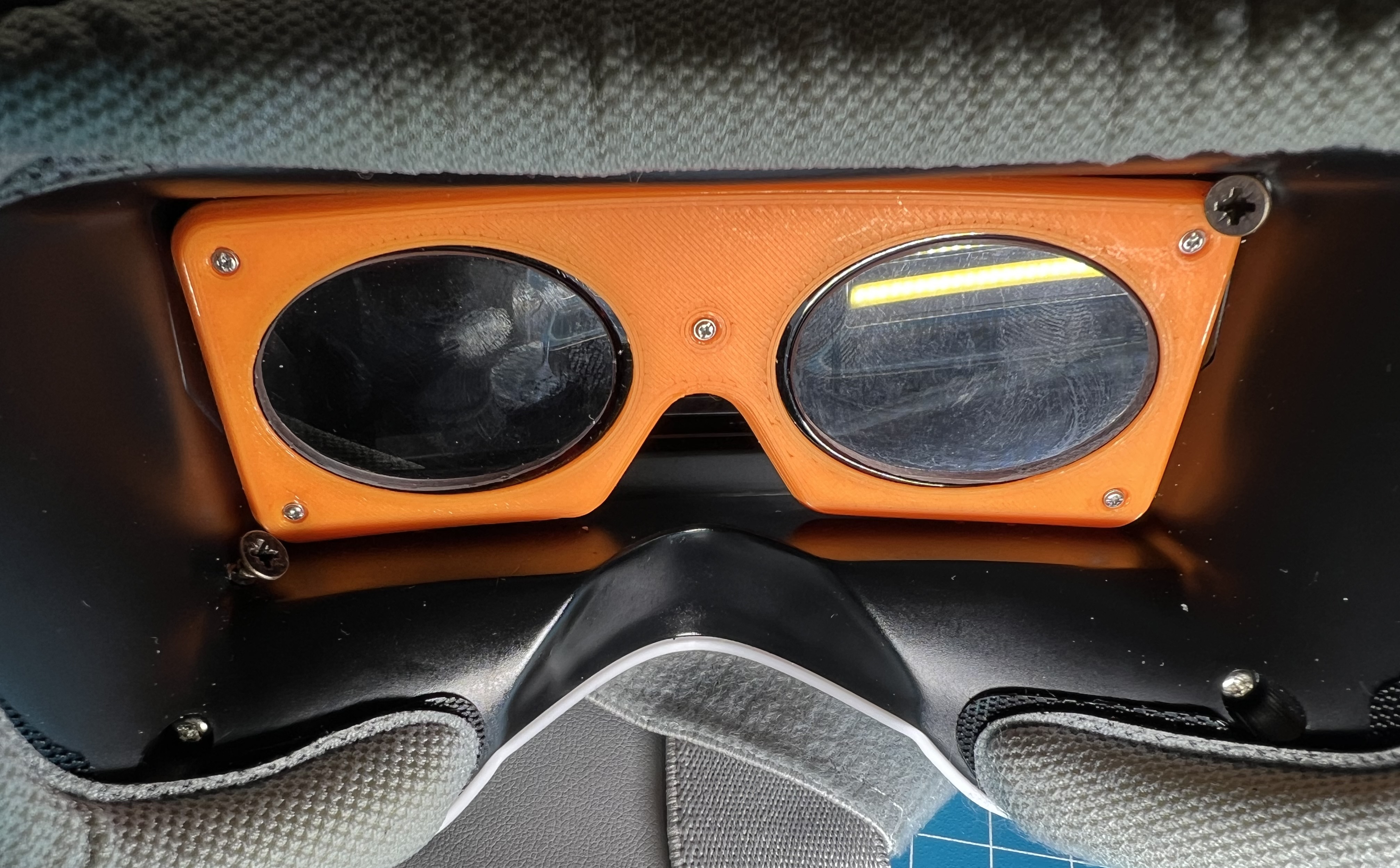 Lenses holder for BetaFPV VR03 FPV Goggles by Gianluca Bigagli