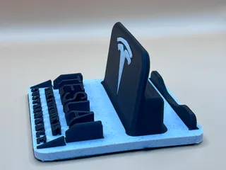 TESLA Mobile Phone Desk Stand