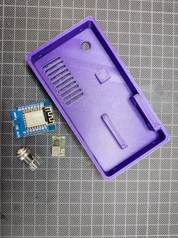 Miniatura 17 do modelo 3D BINARY wifi CLOCK