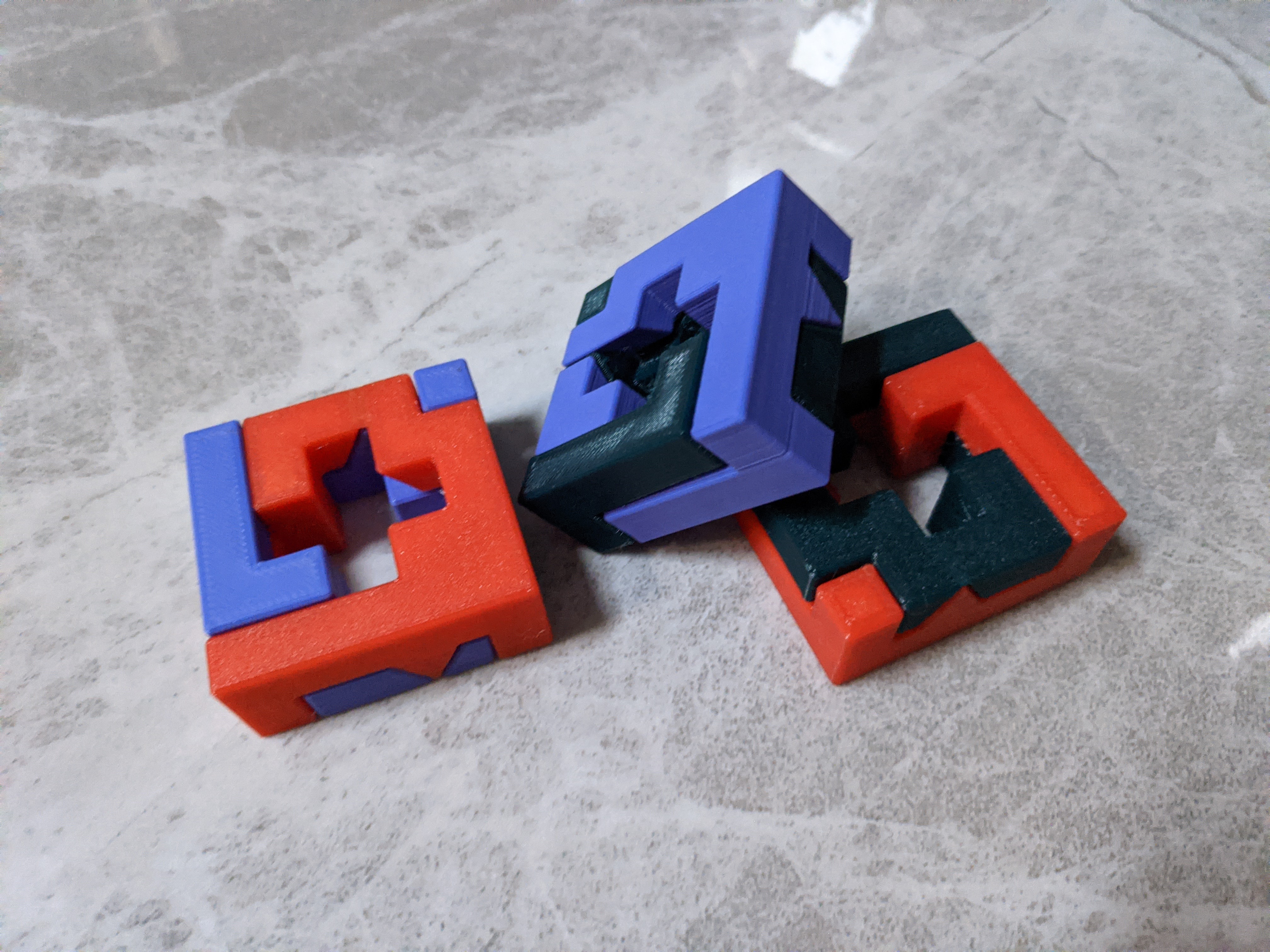Miniatura 3 do modelo 3D Cast Cross / Plus Puzzle