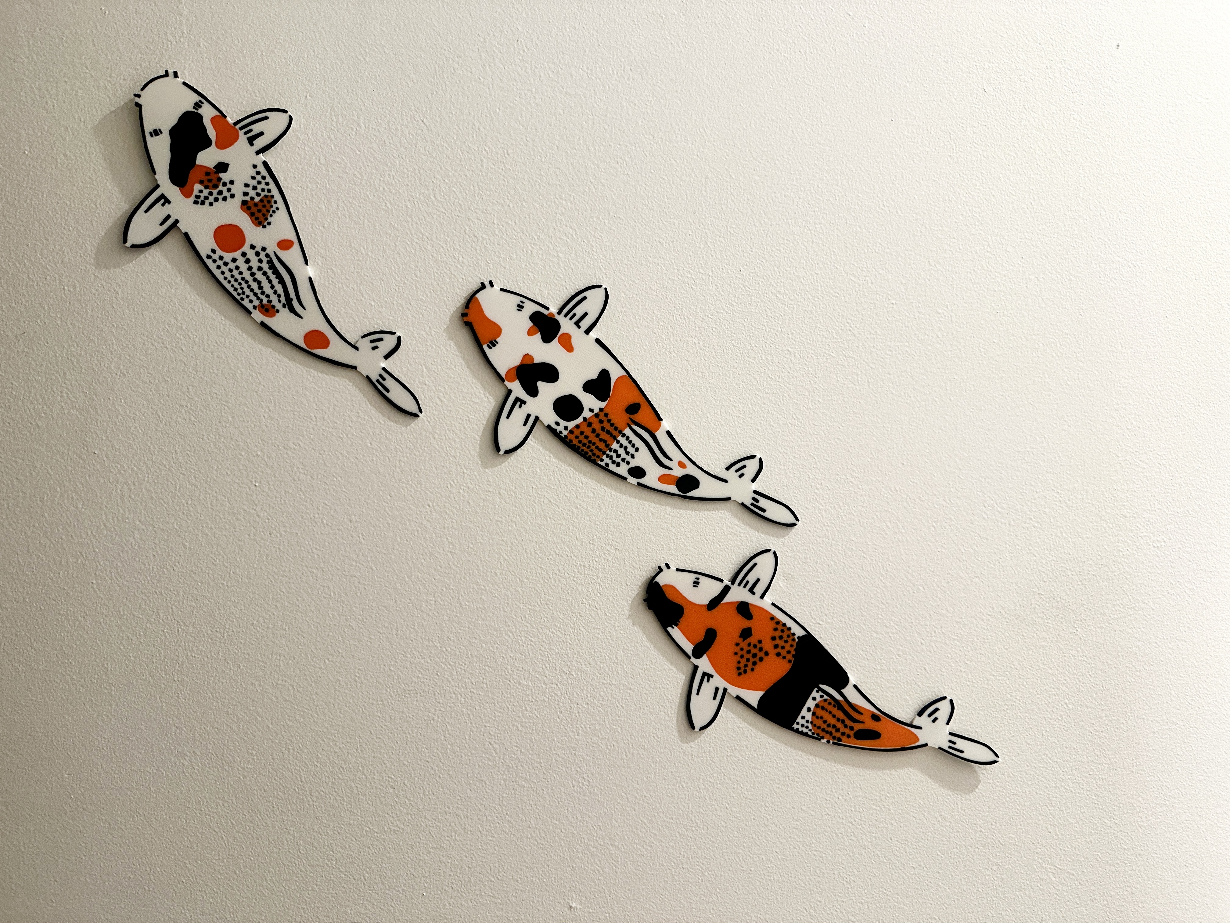 Koi Wall Art — miniatura 3