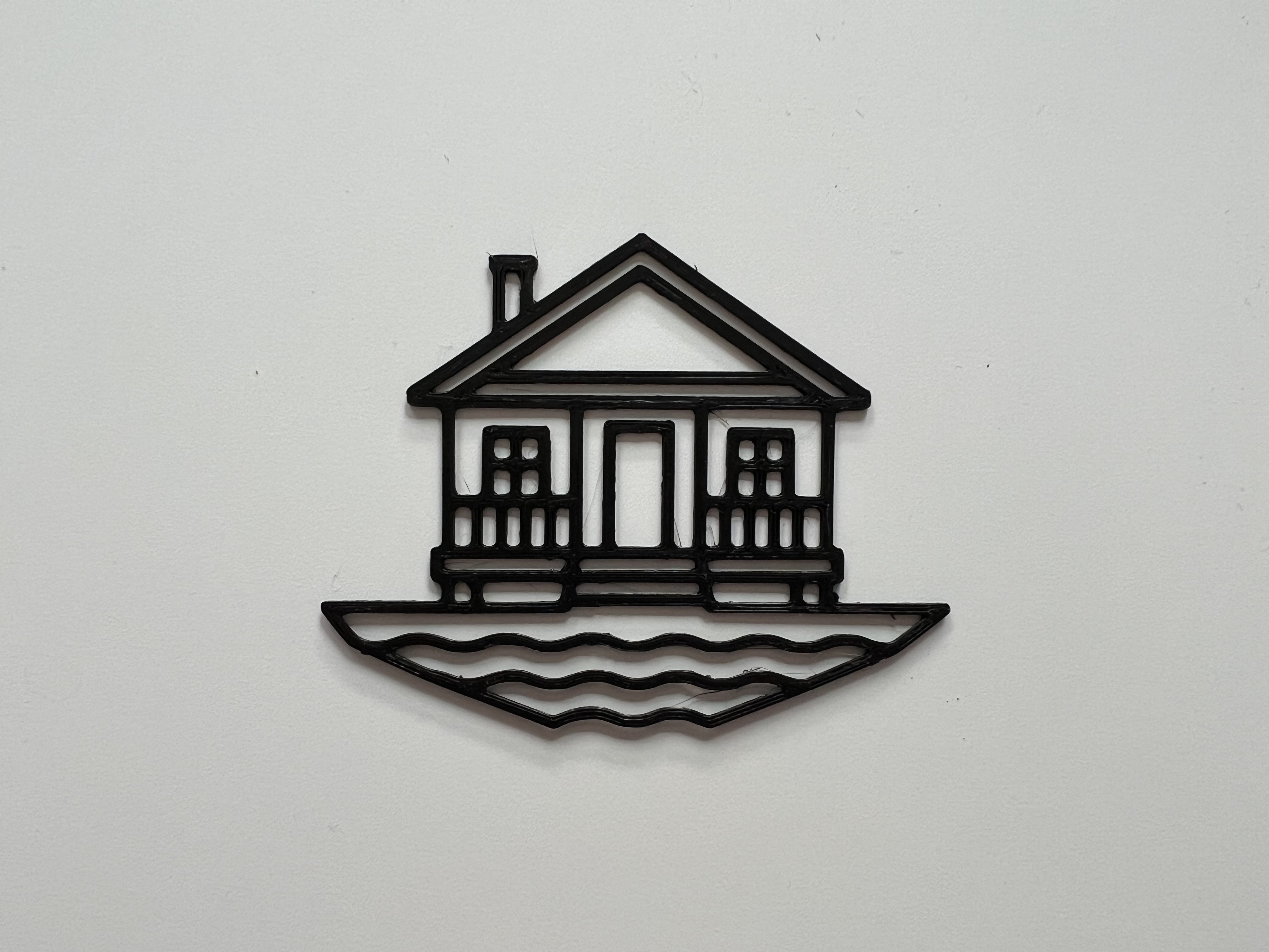 Waterfront Cabin Wall Art #1