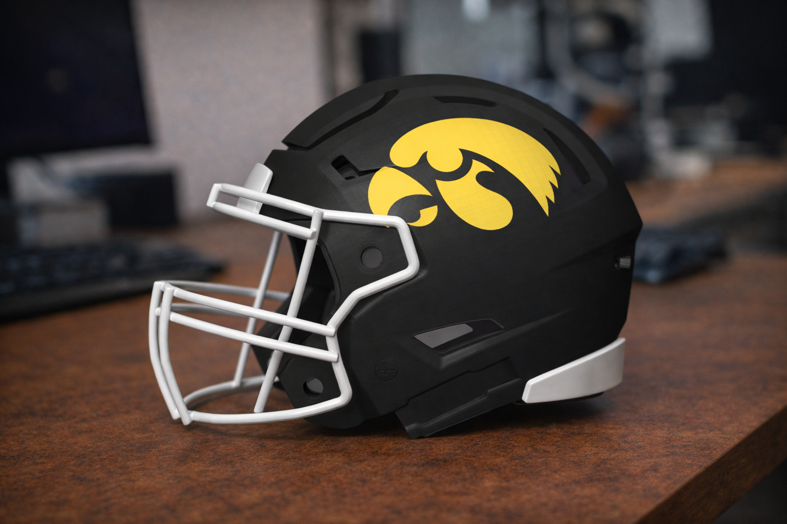 Iowa Hawkeyes Football Helmet