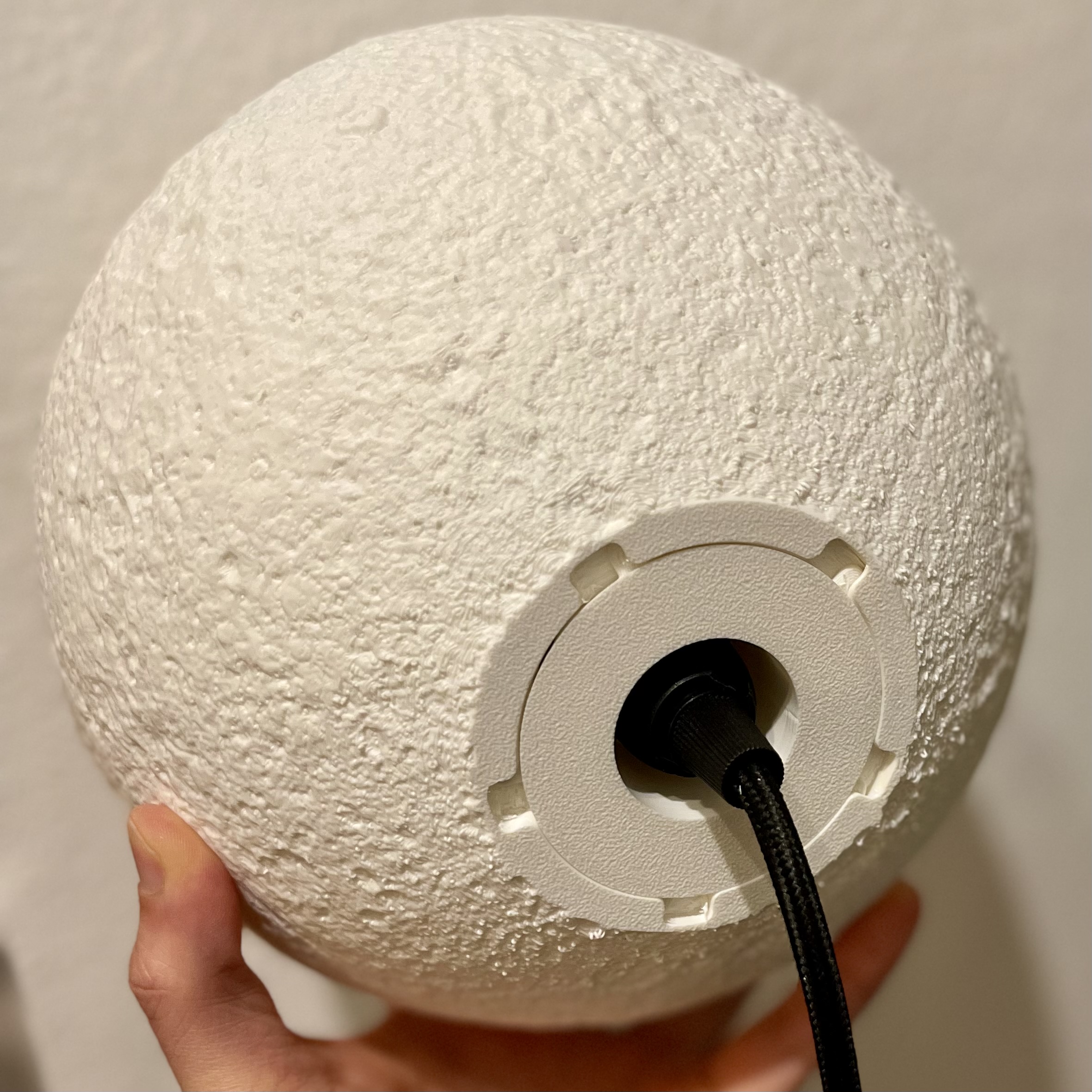Moon Lamp Adapter Hidden Socket - Configurable