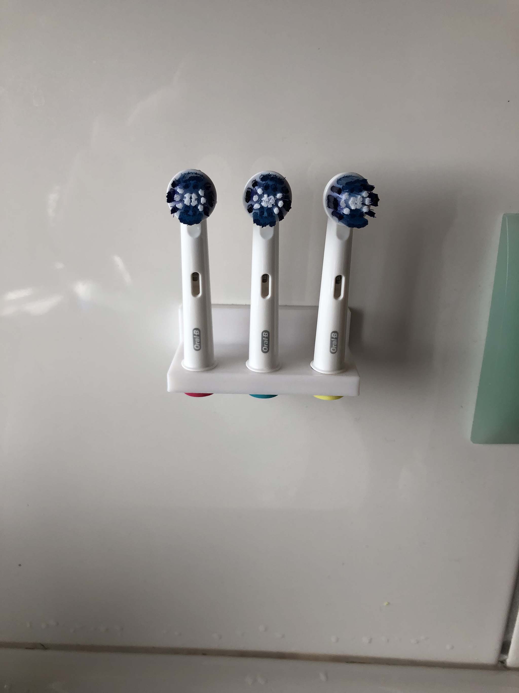 wall mount Oral B brush
