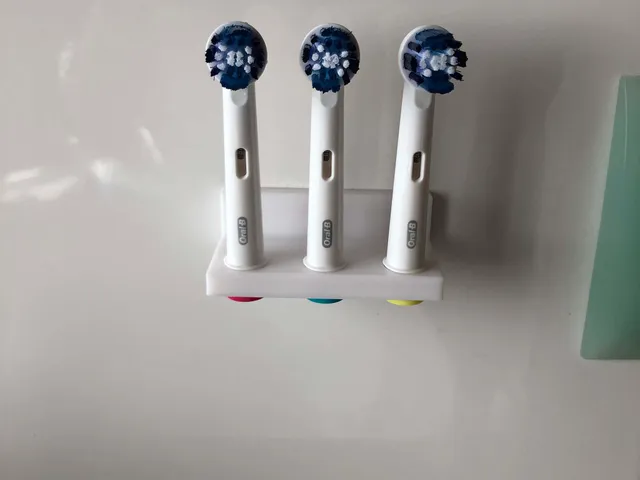 wall mount Oral B brush