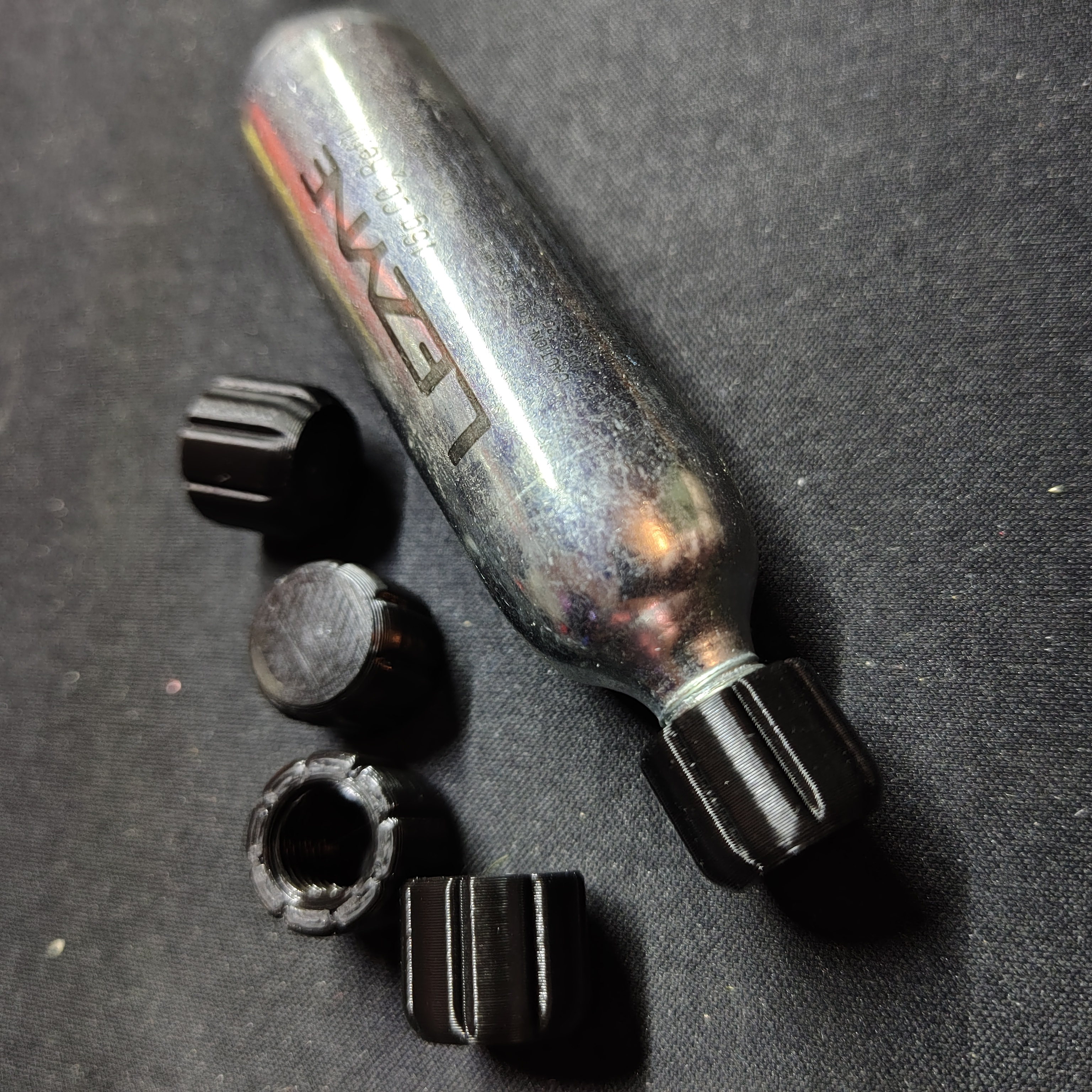CO2 cartridge cup