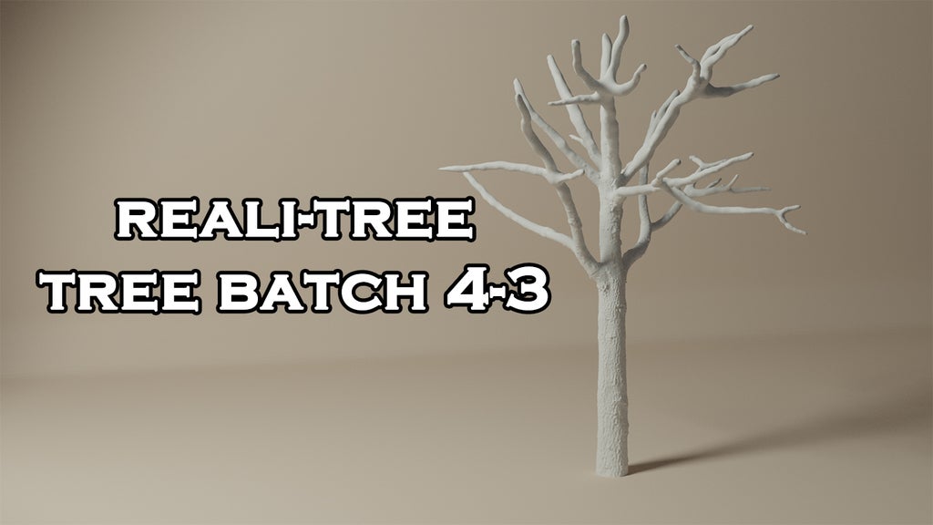 Batch Tree Template Model Tree Batch 4-1 - Wargaming Tree for Your Tabletop von Pandora's ...