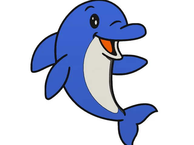 Cute dolphin - Pete