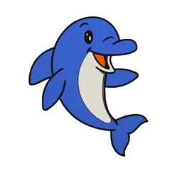 Cute dolphin - Pete