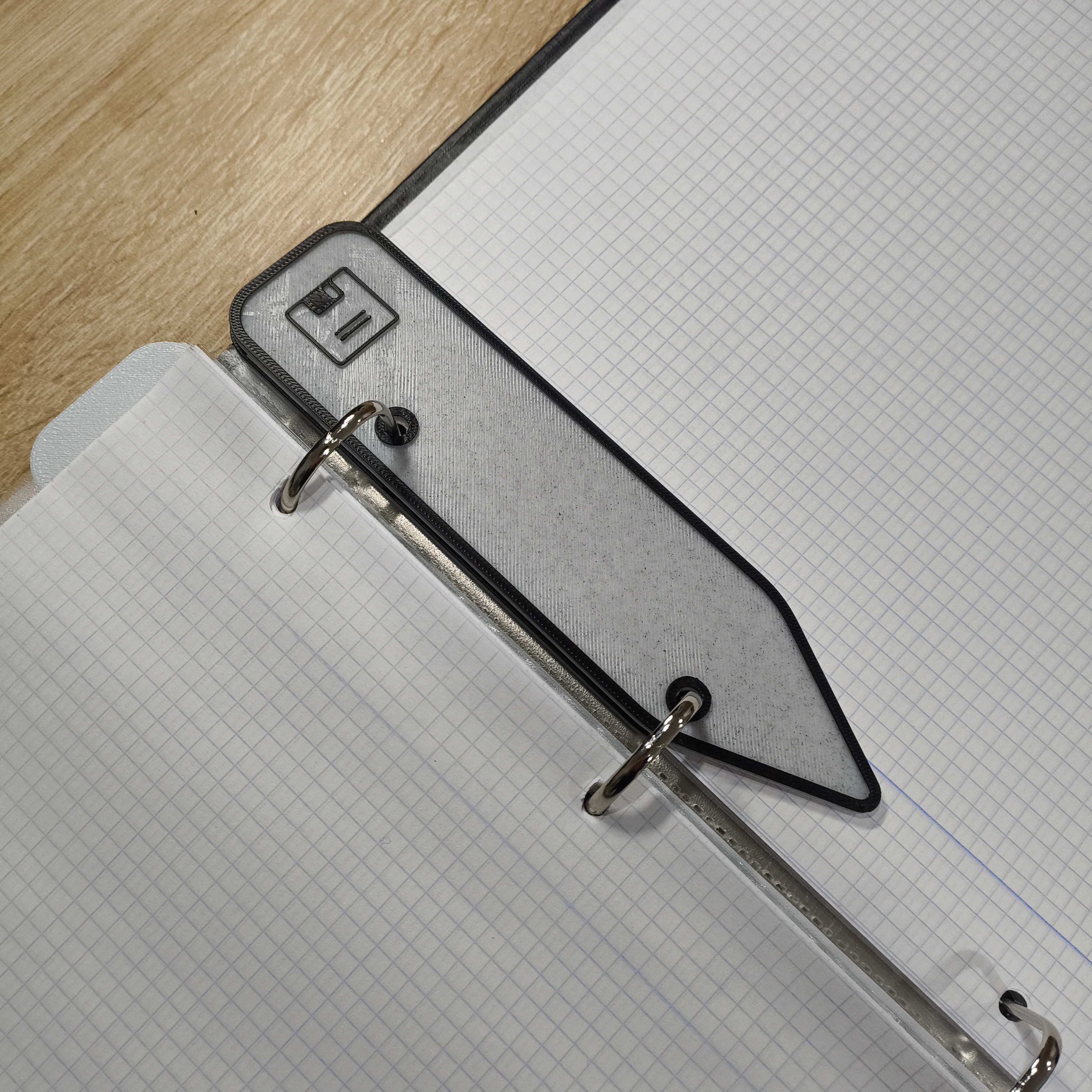 4-Ring Binder Divider / Marker
