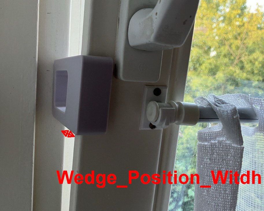 Miniatura 3 do modelo 3D Window Wedge