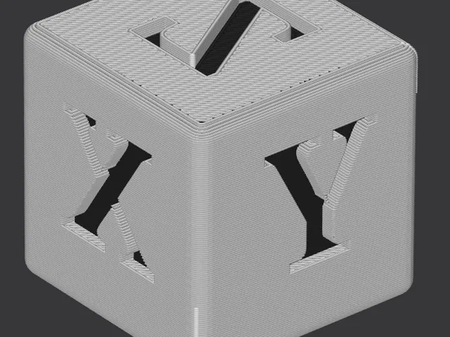 Calibration cube (XYZ) fast print