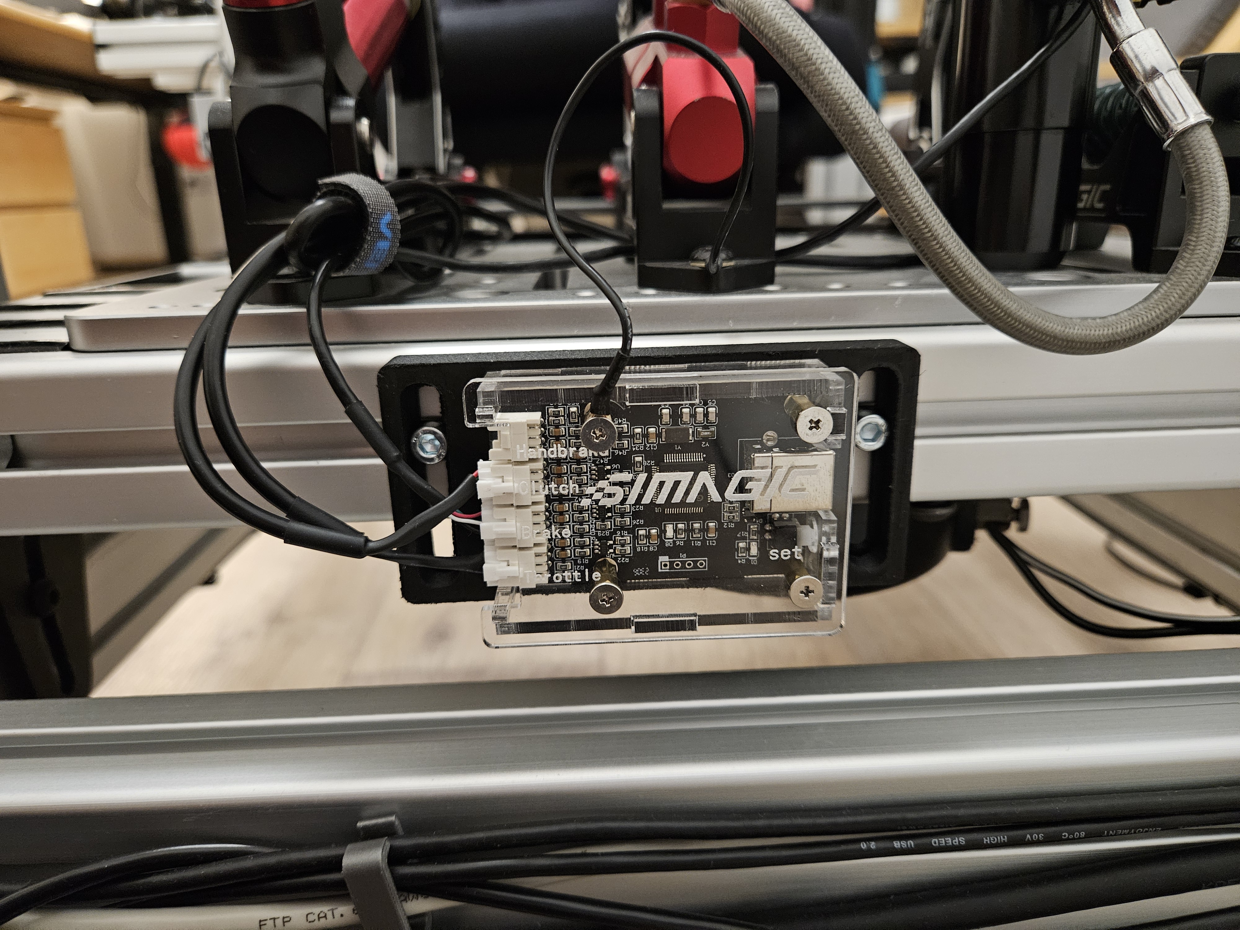 Simagic pedal board holder bracket P2000 or Haptic