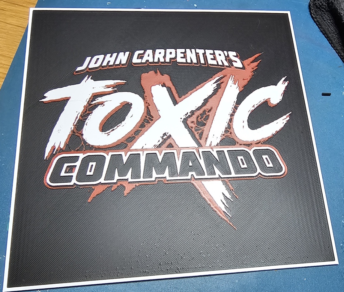 John Carpenter's Toxic Commando Hue Forge Print