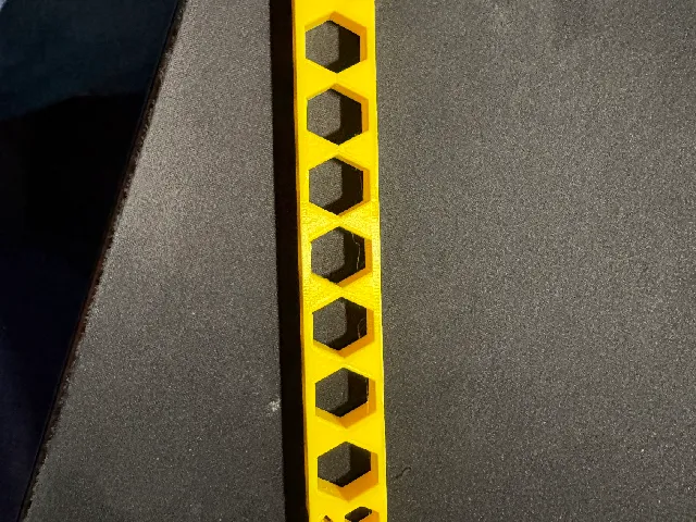 8mm enclosure frame support brackets (Hex)