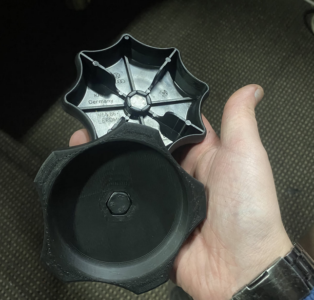 VW Spare Tyre Nut