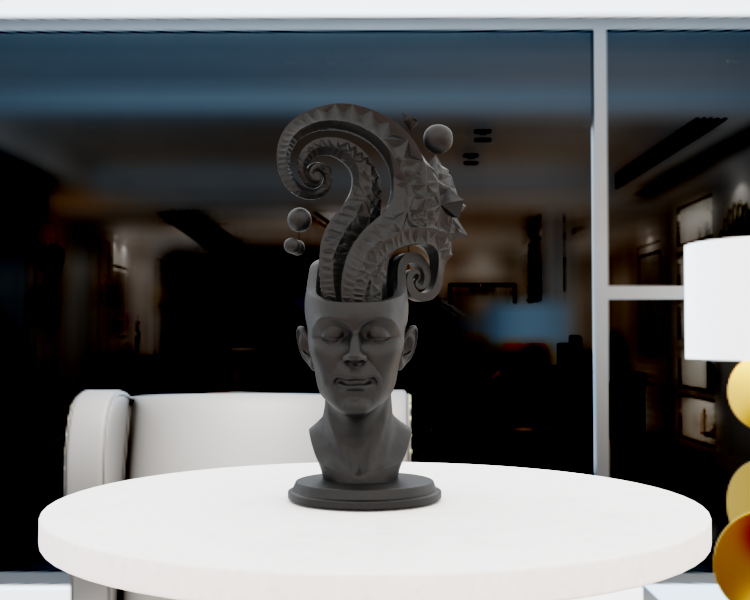 Miniatura 4 do modelo 3D Jester