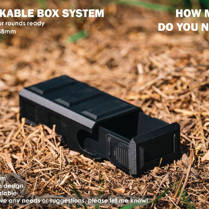 Stackable Box Basic Medium by master 3D PT | Download free STL model ...