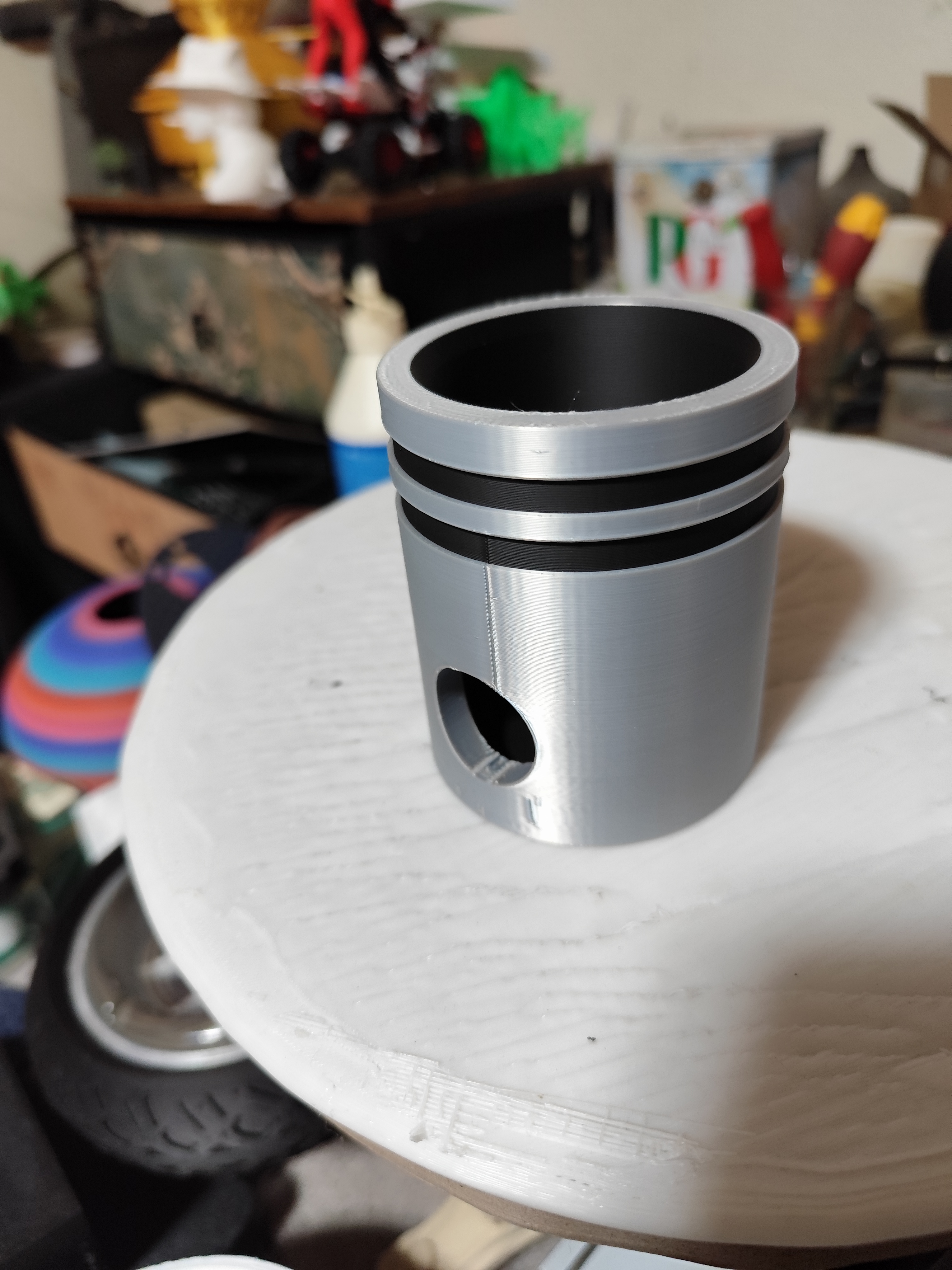 piston pen pot 3D model
