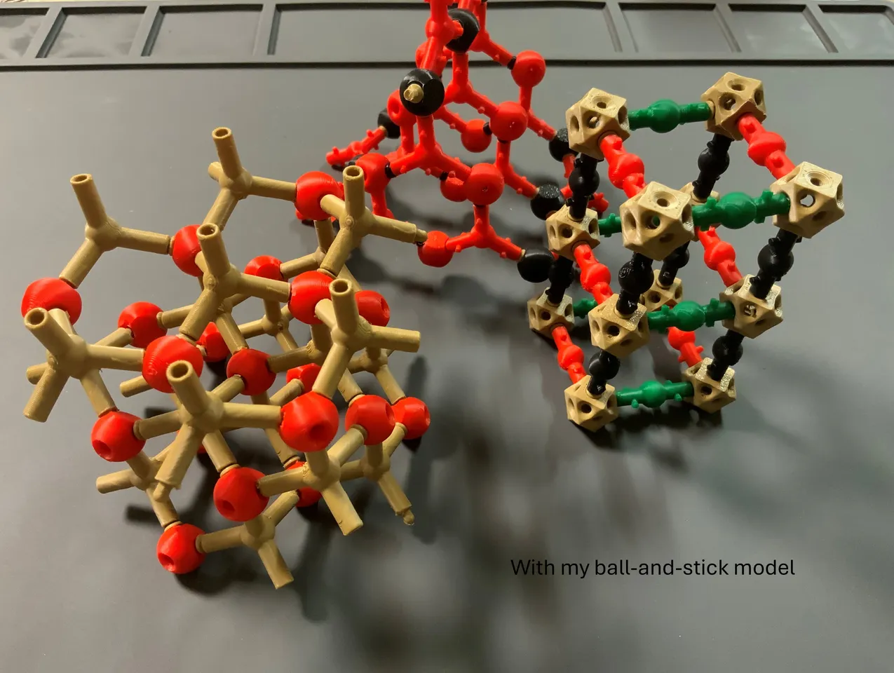 Stereochemistry molecular model by mikan | Download free STL model