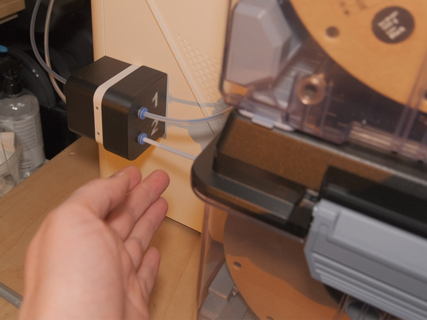 Simple Covers to Connect PTFE tubes with Snapmaker U1