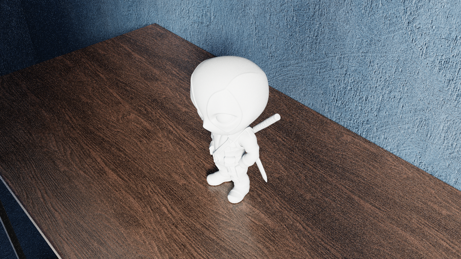 Miniatura 7 do modelo 3D Chibi Deadpool