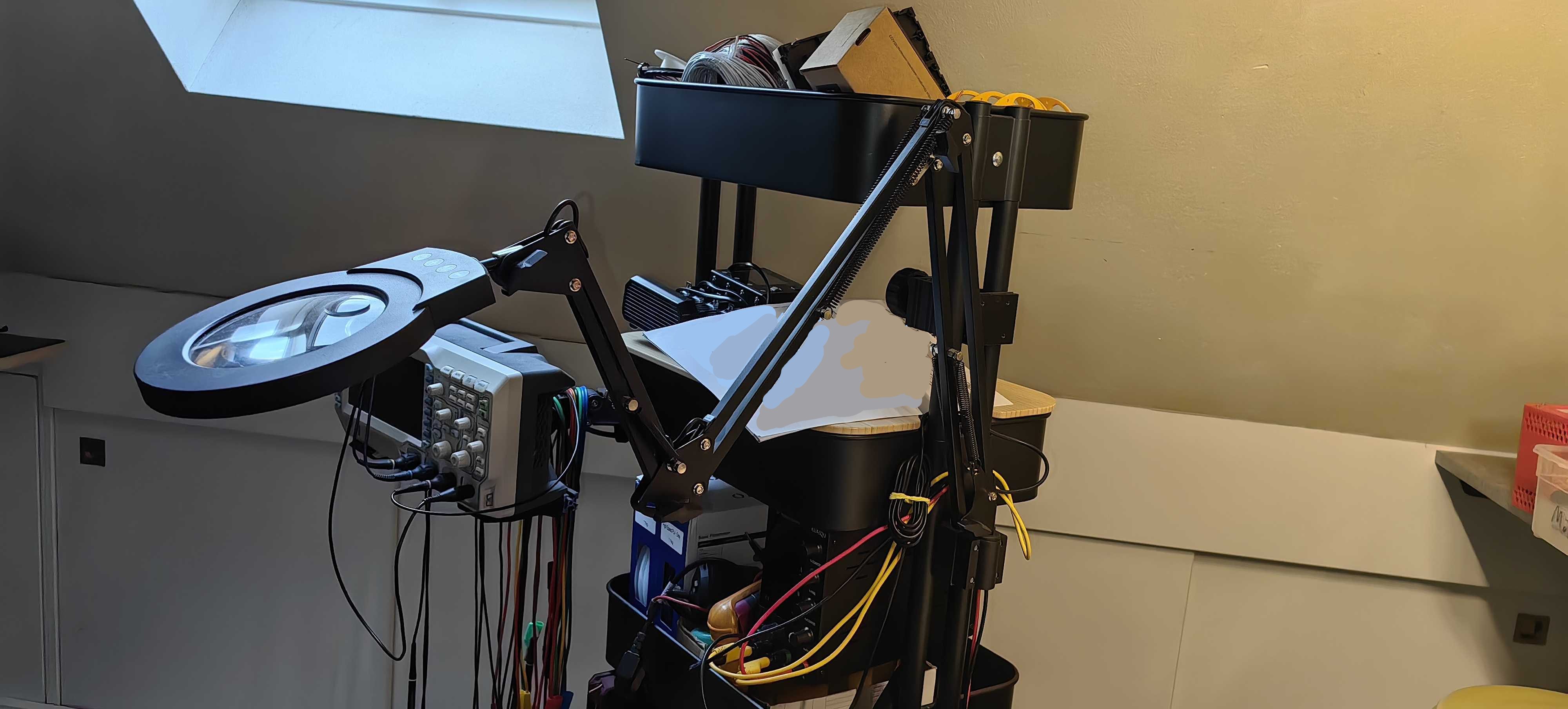 Raskog lamp holder/mount 3D model