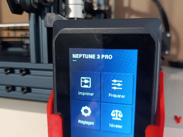 Screwless side screen mount for elegoo neptune 4 or 3 (pro, plus, max)