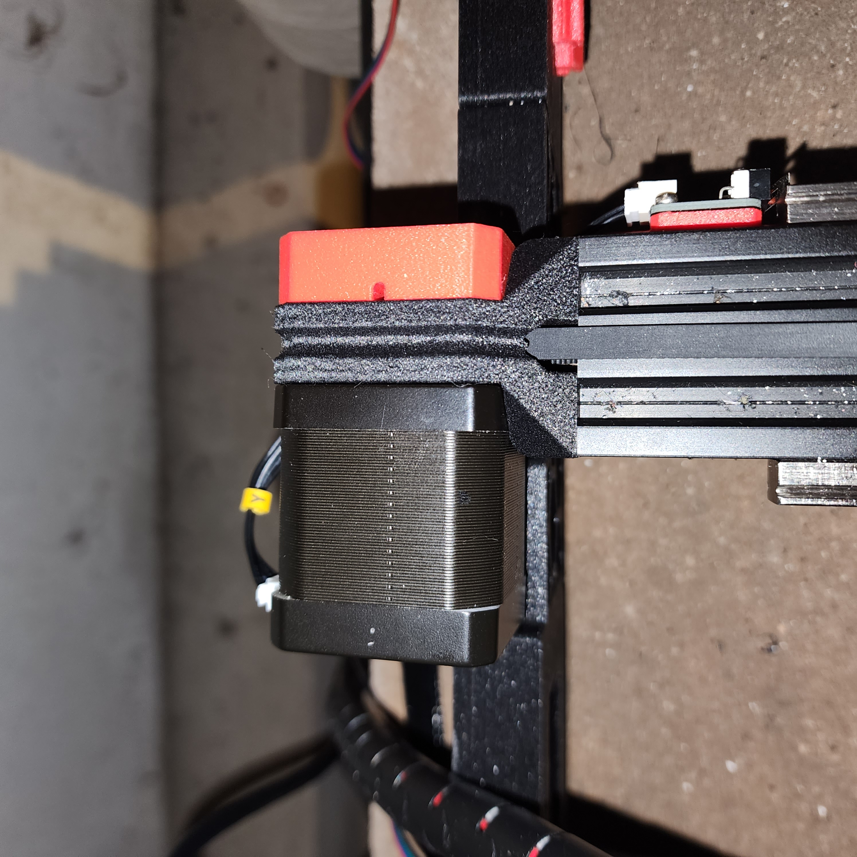 Ultra Slim Ender 3 Y-Motor Bracket Double Shear