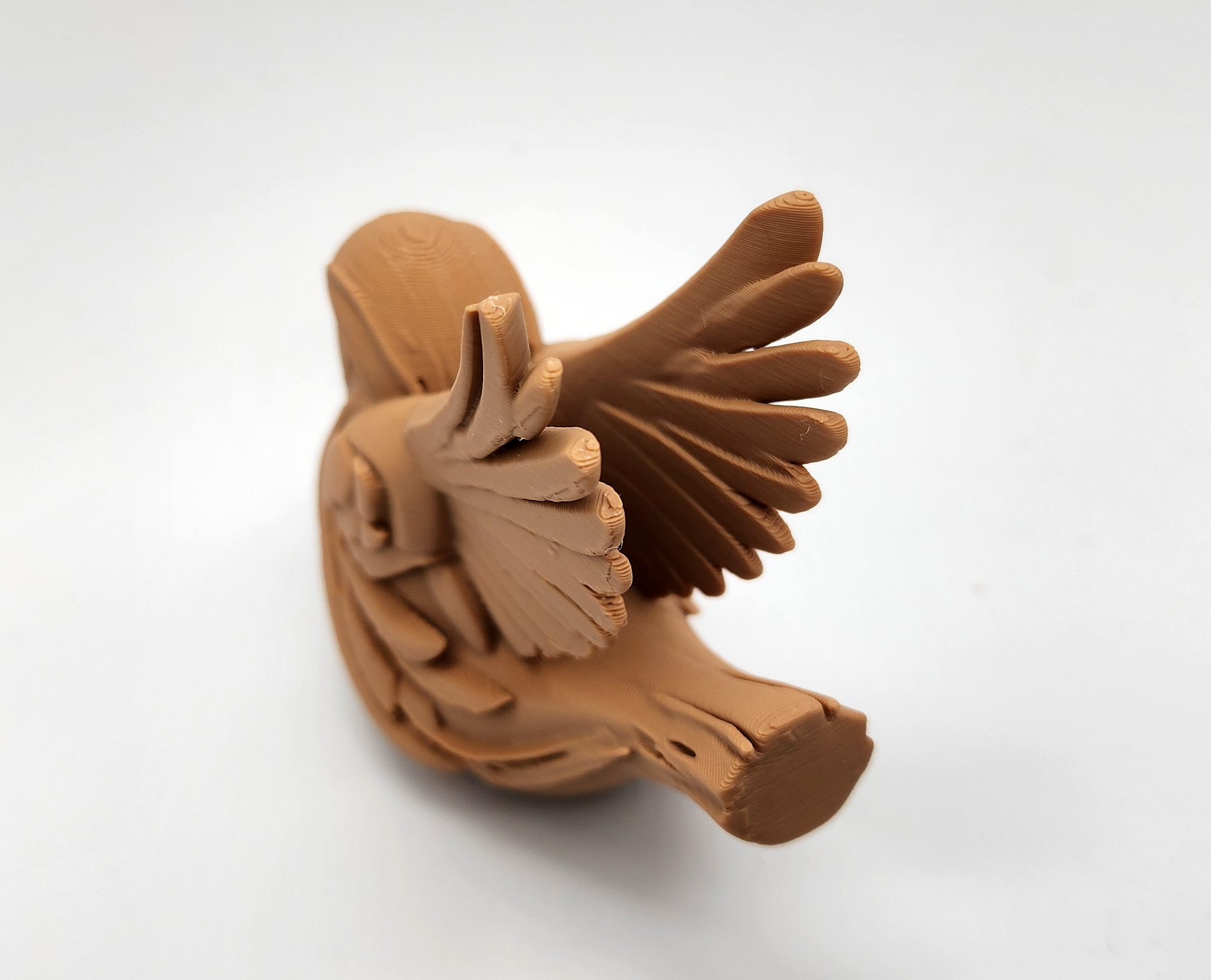 Wood-Carved Sparrow — miniatura 3