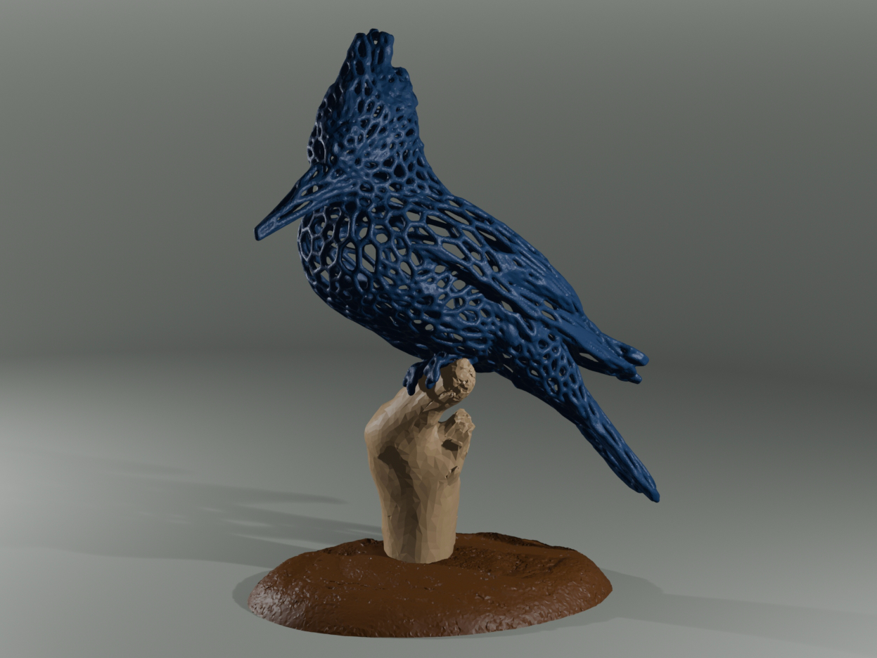 Kingfisher Voronoi