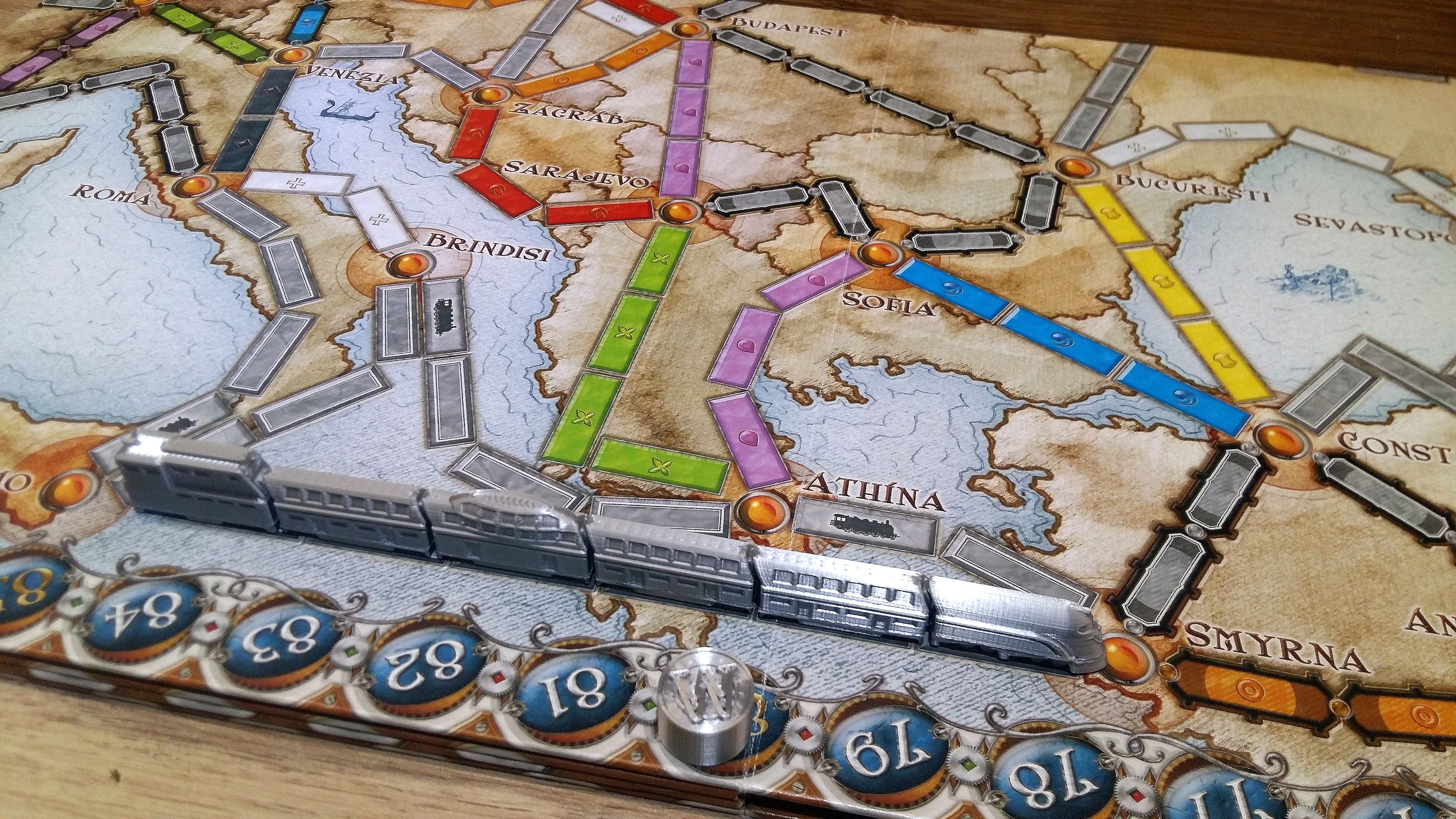 Ticket to Ride - Snowpiercer extension