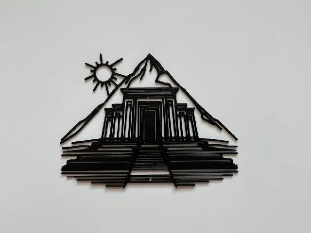 Temple Wall Art #1