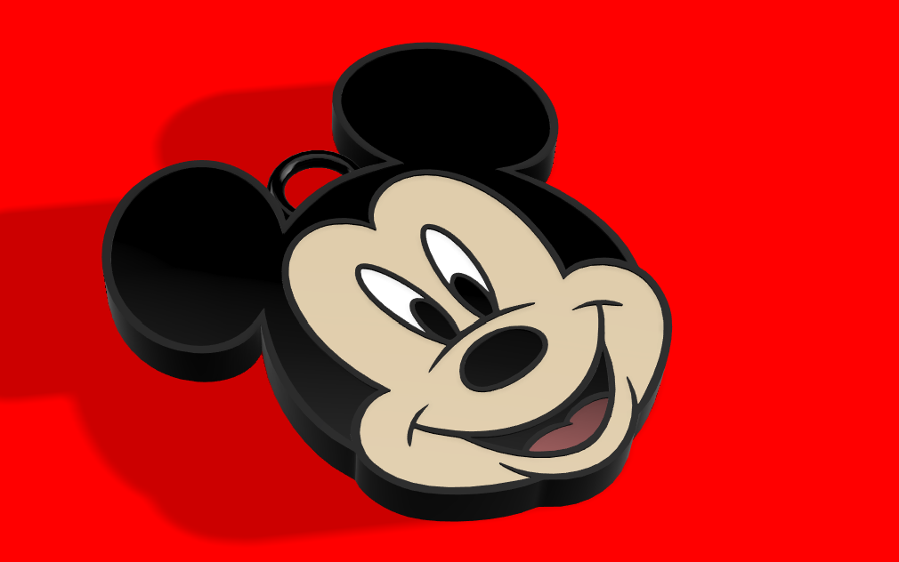 Mickey Mouse Keychain