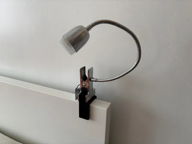 IKEA MALM Reading Light Clamp Base