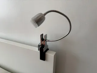 IKEA MALM Reading Light Clamp Base