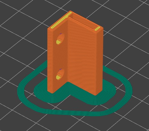 Miniatura 2 do modelo 3D SIM ejector pin holder