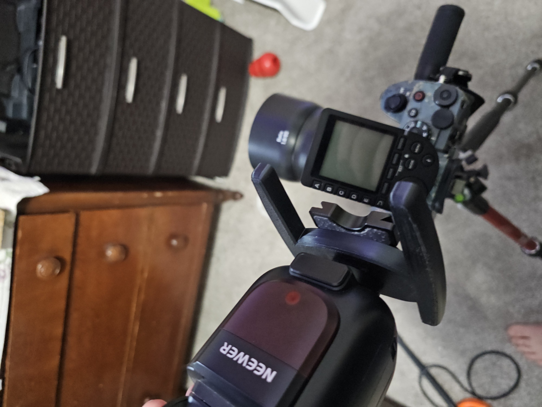 Miniatura 3 do modelo 3D Hotshoe flash stand