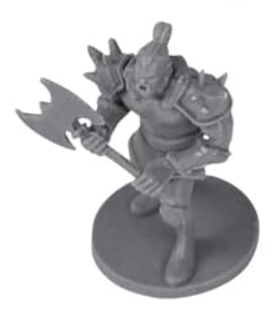 dnd human barbarian miniature