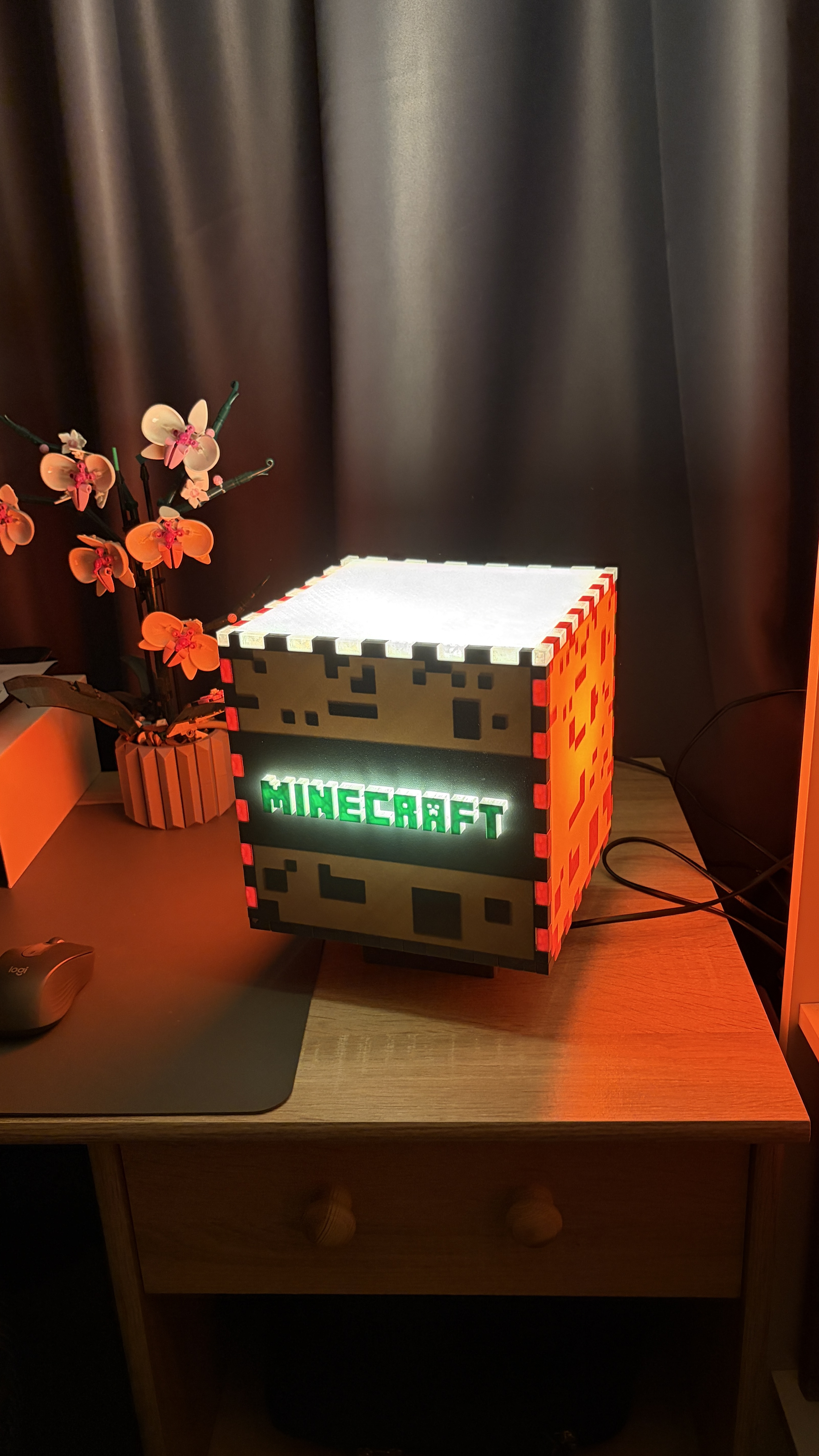 Miniatura 7 do modelo 3D Minecraft lamp