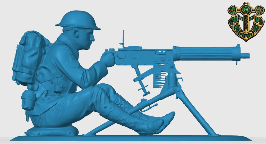 British Machine Gunner — miniatura 4