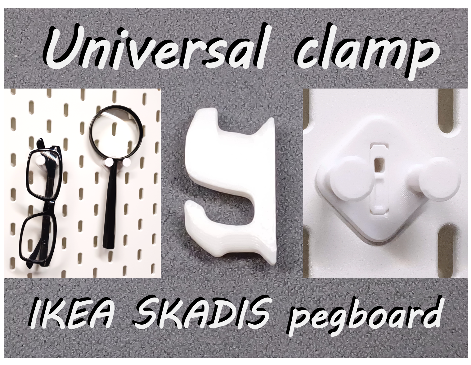 Universal clamp - SKADIS