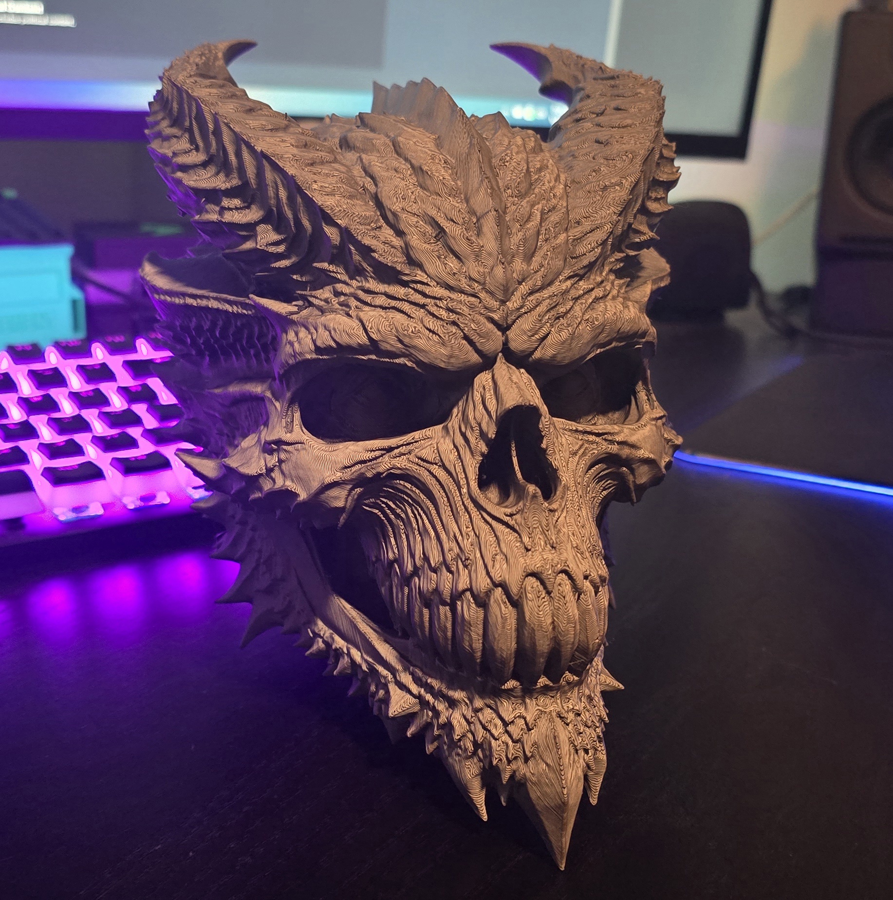 Dragon Scale Skull