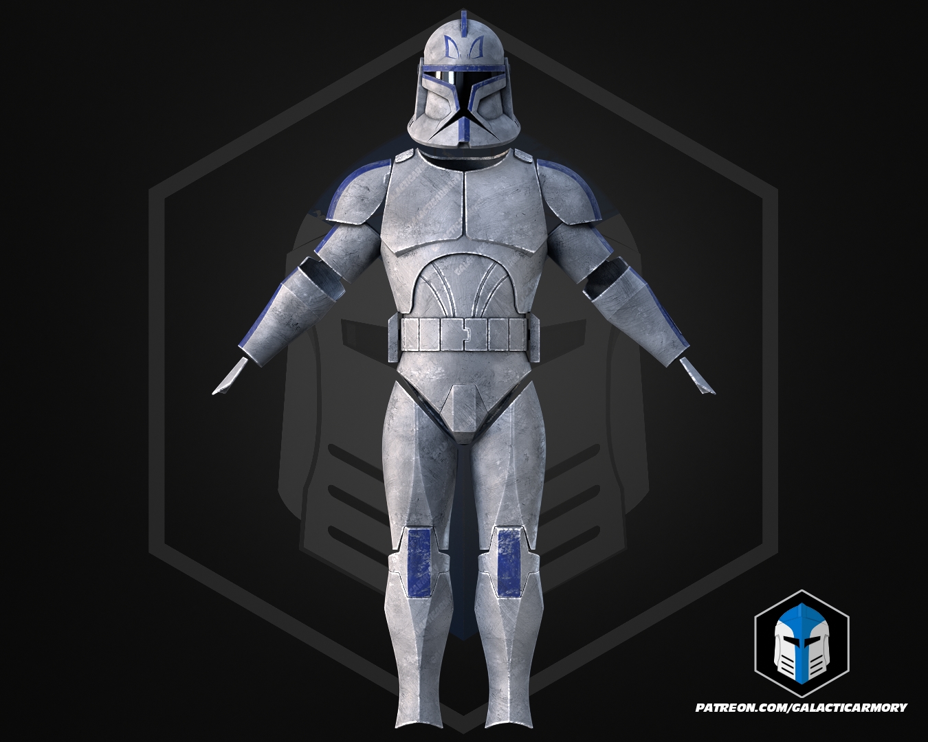 Phase 1 Animated Clone Trooper Armor - 3D Print Files