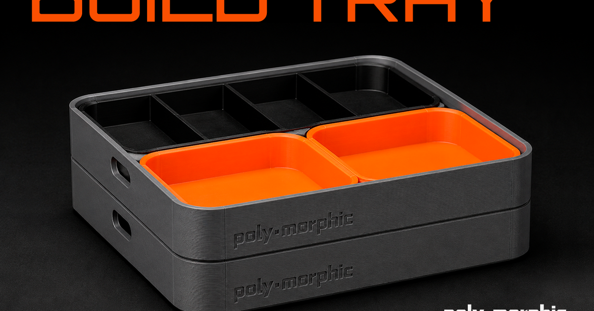 Build Tray — Modular Organizer for Assembly, Disassembly and ...