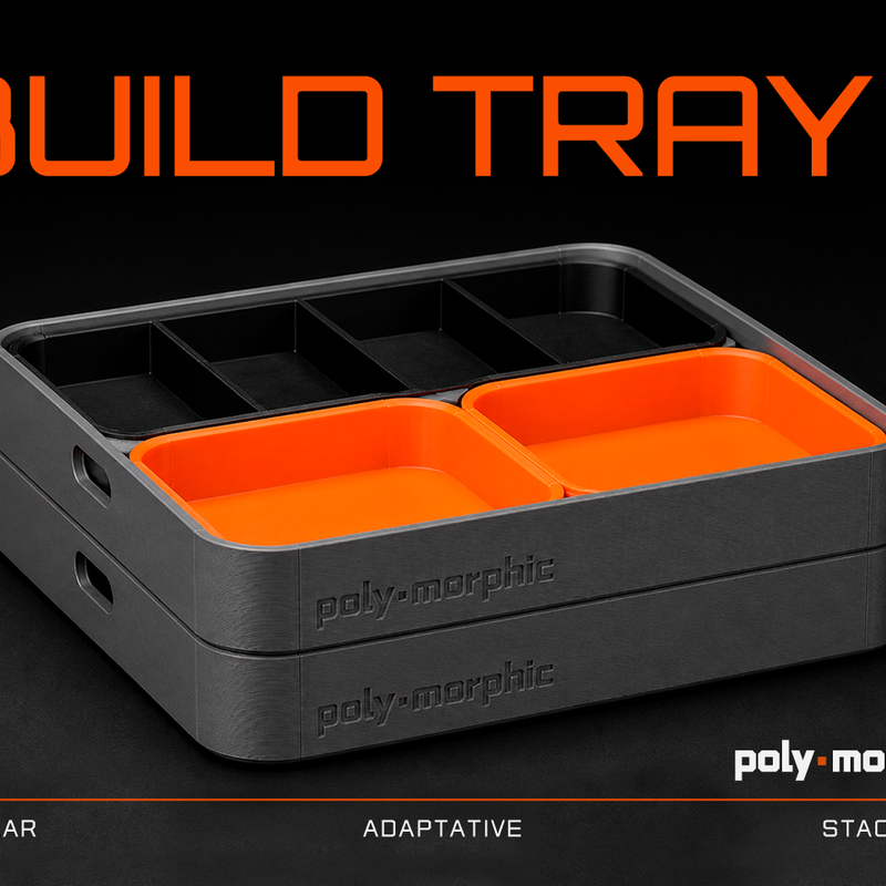 Build Tray — Modular Organizer for Assembly, Disassembly and ...