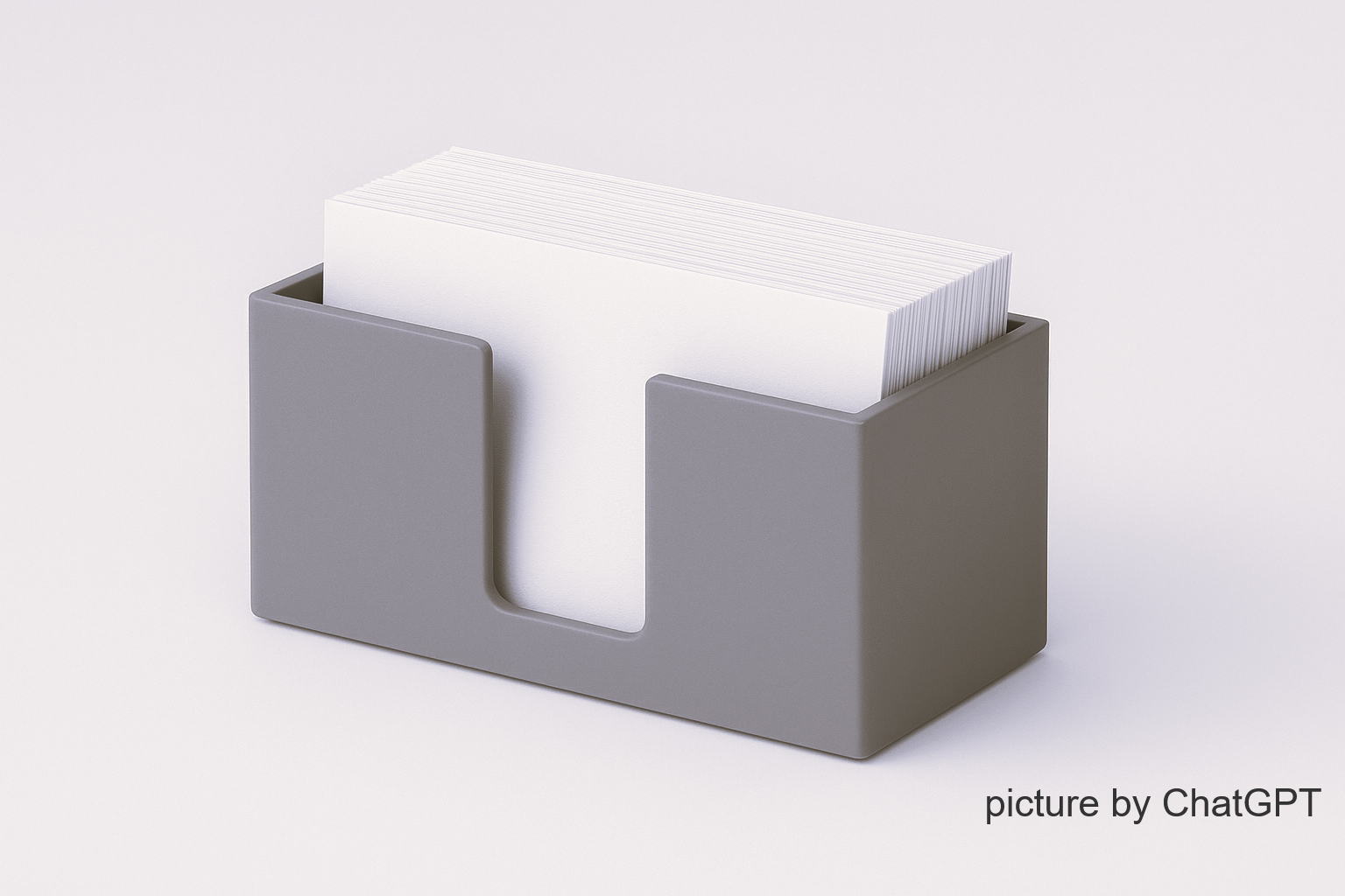 Index card holder / Karteikartenhalter