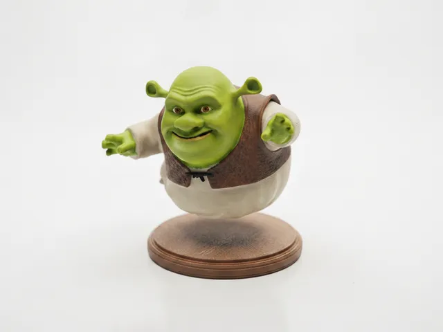 Shrek Ghost Figurine Cartoon Character 3D Printable